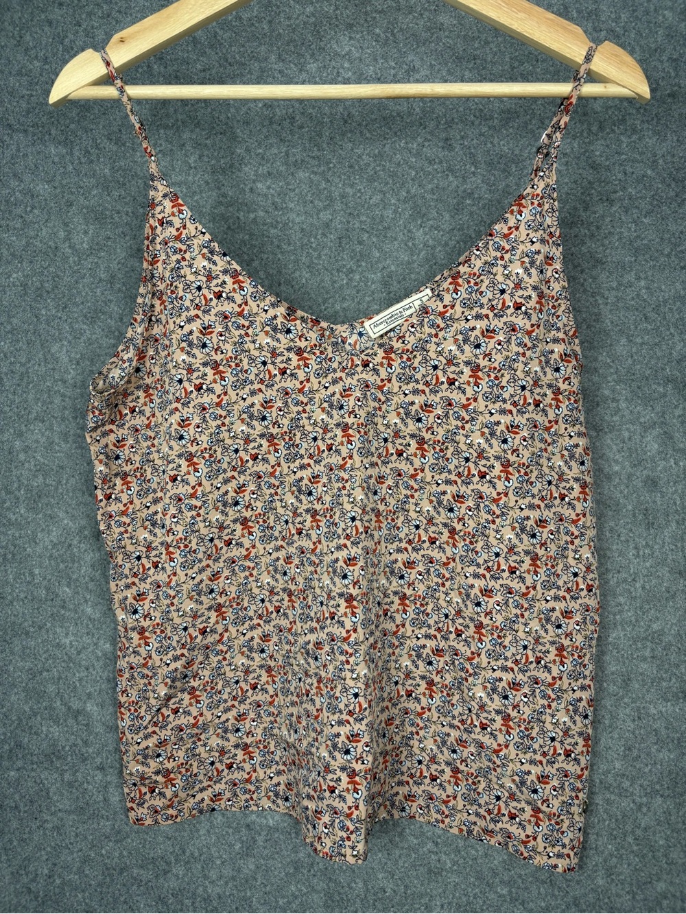 Abercrombie & Fitch Essentials Floral Cami Tank Top Small Boho